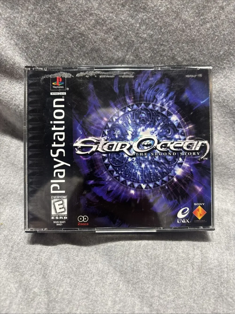 Star Ocean: The Second Story (Sony PlayStation 1, 1999) 2 Discs CIB
